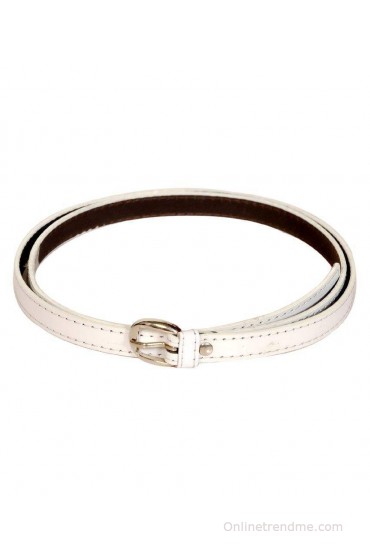 Style Ambience White Women Belt